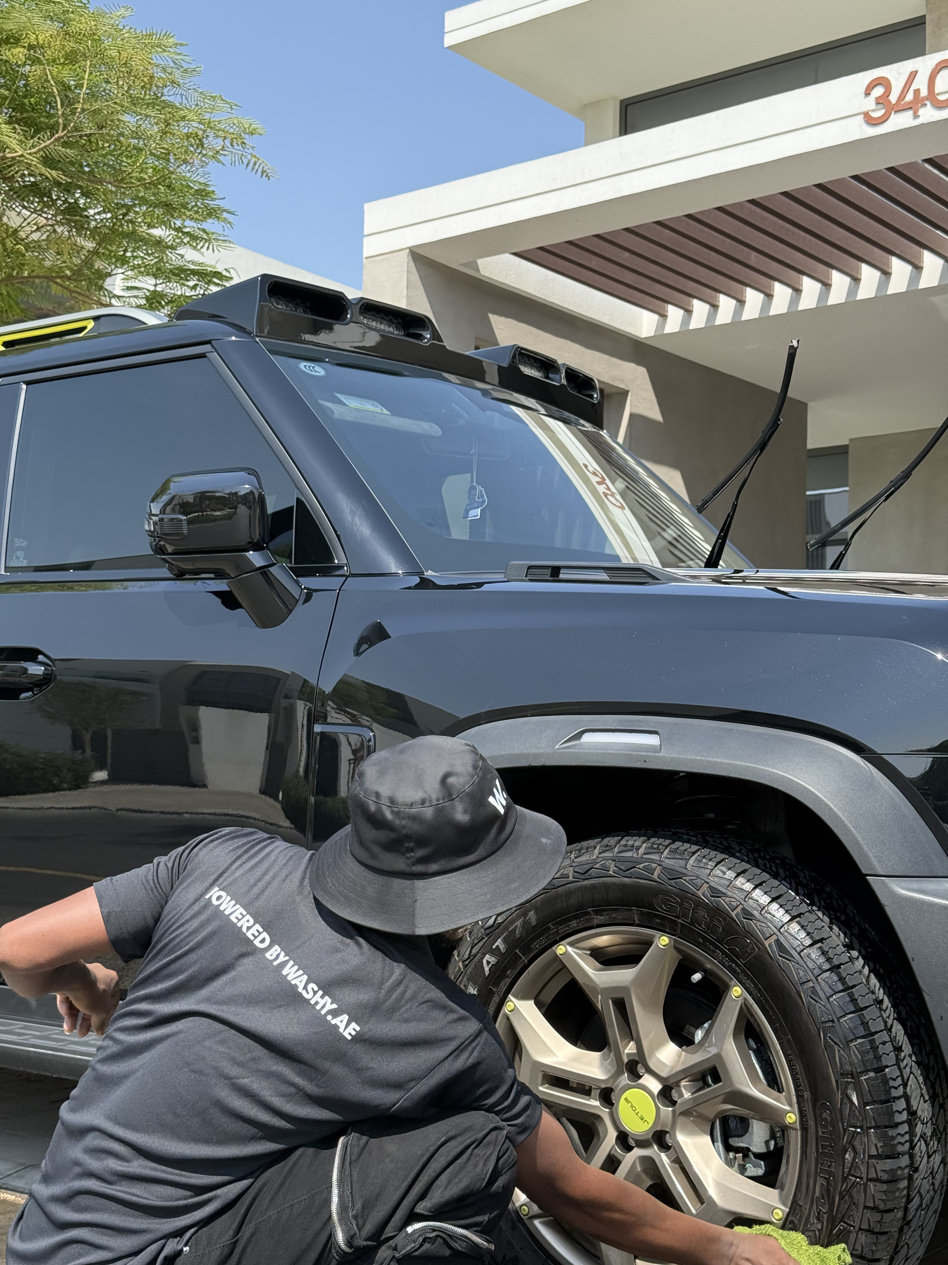 Car washing frequency in Dubai